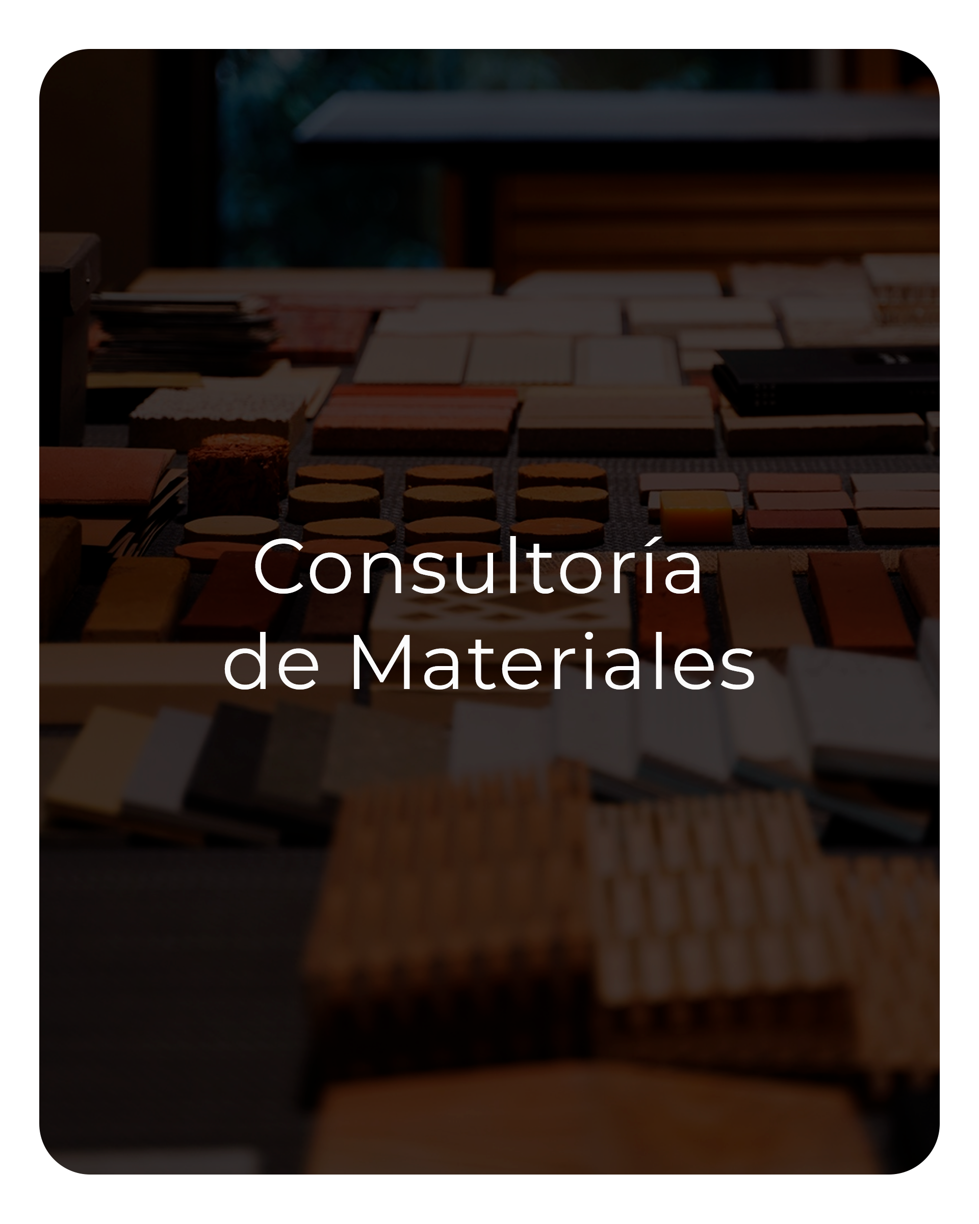 Consultoría de Materiales
