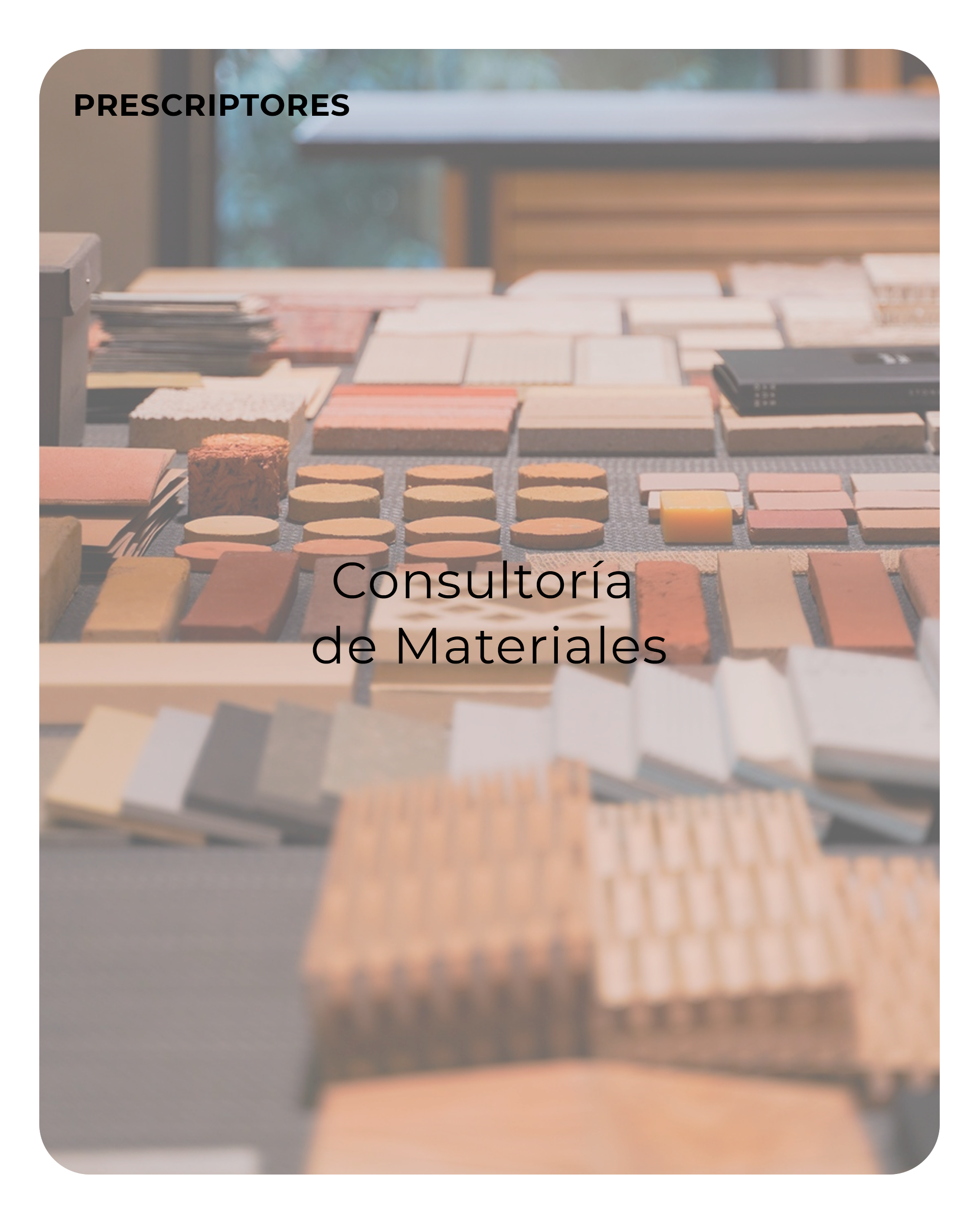 Consultoría de Materiales